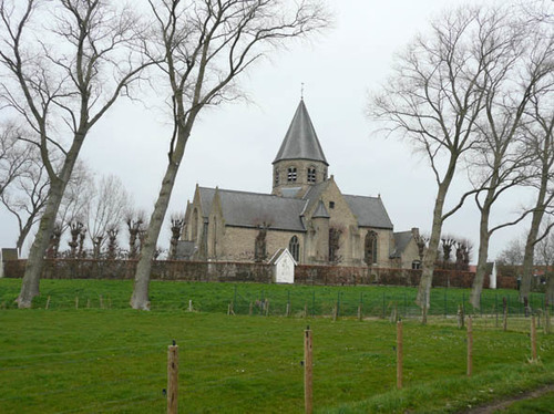 Kortemark Werkenplein zonder nummer parochiekerk Sint-Martinus