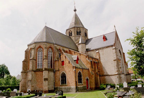 Maldegem Middelburgse Kerkstraat zonder nummer Parochiekerk Sint-Petrus en Paulus