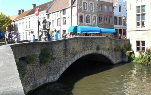 Brugge Wollestraat zonder nummer Nepomucenusbrug