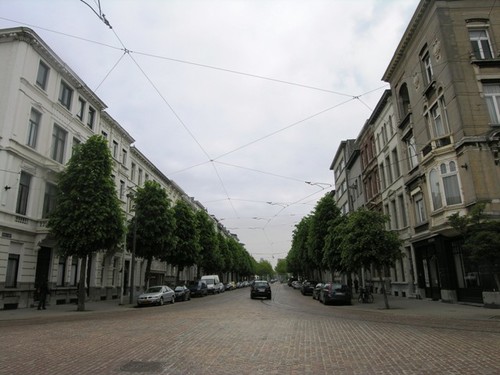 Antwerpen Leopold de Waelstraat Straatbeeld