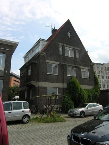 Antwerpen Tavernierkaai 9 Nederlands loodwezen straatzijde