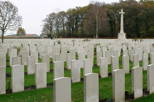 Britse militaire begraafplaats Dozinghem Military Cemetery