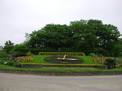 Oostende Leopoldpark zonder nummer bloemenuurwerk