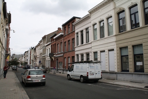 Antwerpen Grotebeerstraat straatbeeld