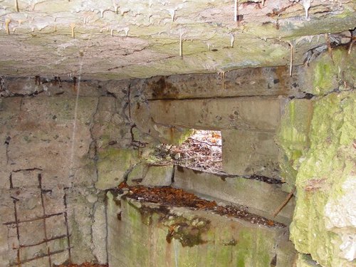 Zillebeke: Heiliggeestbos: Duitse bunker: binnen