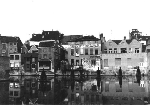 Gent Brabantdam achtergevels