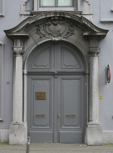 Antwerpen Lange Nieuwstraat 58 poort