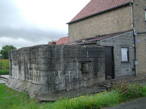 Diksmuide Nieuwkapelle Boterpotstraat 6 bunker