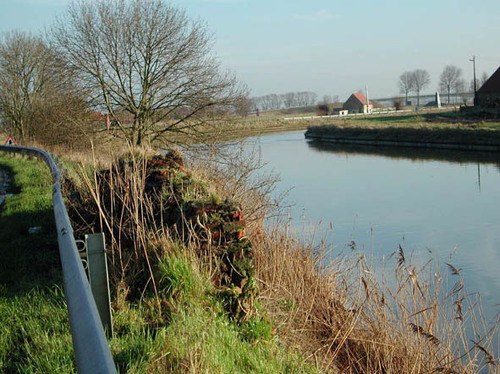 Diksmuide Stuivekenskerke Ijzerdijk zonder nummer bruggenhoofd