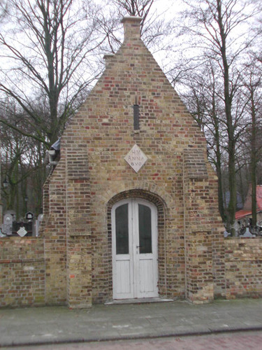 Houthulst Merkem Westbroekstraat zonder nummer kapel