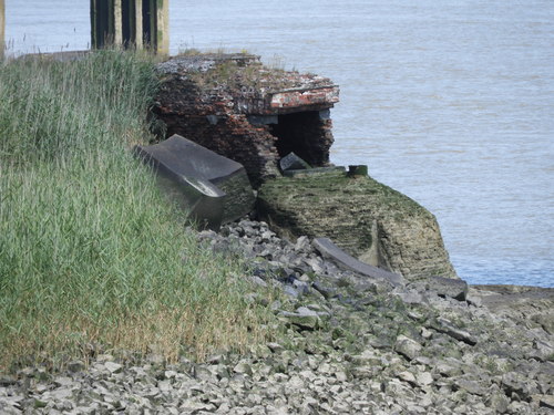 Zwijndrecht Fort Sint-Marie: behuizing van de torpedoinstallatie uit 1881-82.