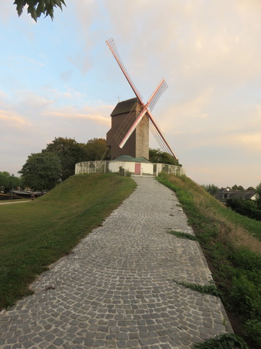 Foto van Houten windmolen de Bosterhoutmolen
