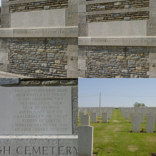 Britse militaire begraafplaats Klein-Vierstraat British Cemetery