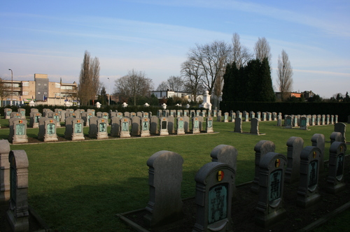 Belgisch militair ereperk begraafplaats Willebroek