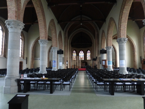 Langemark-Poelkapelle Langemark Kerk Sint-Paulus Bekering interieur