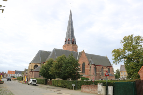 Poperinge Watou Kerkhofstraat zonder nummer Sint-Bavokerk