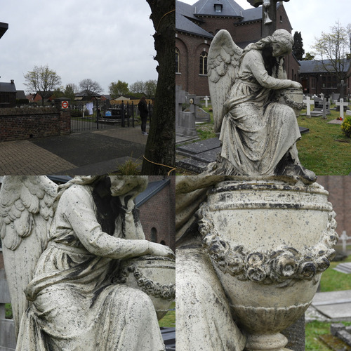 Molenbeersel kerkhof bij parochiekerk Sint-Leonardus