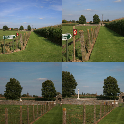 Britse militaire begraafplaats Abeele Aerodrome Military Cemetery