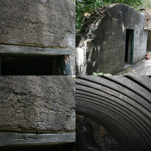 Vier Duitse bunkers